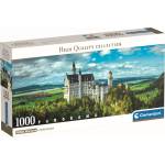 Clementoni Панорамен пъзел Clementoni от 1000 части - Замъкът Нойшванщайн (39940)