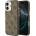 GUESS PU Leather 4G Gold Frame MagSafe Задний Чехол для iPhone 17 Brown Guess | Kafyav | МЪЖЕ | UNI