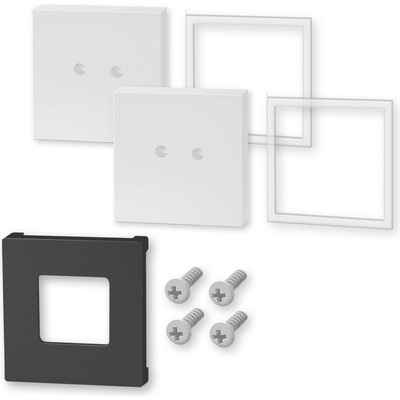 ZACK Адаптери за монтиране Carvo бели (40819)