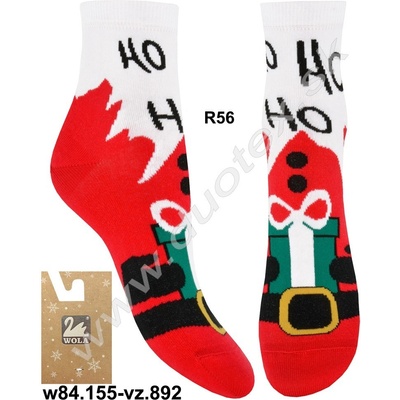 Wola Vianočné ponožky w84.155 vz.892 R56
