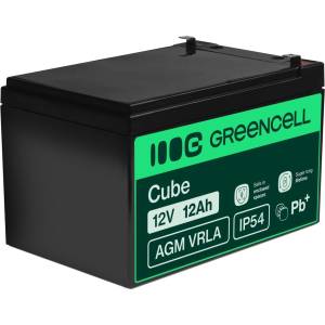 Green Cell 12V 12Ah AGM07