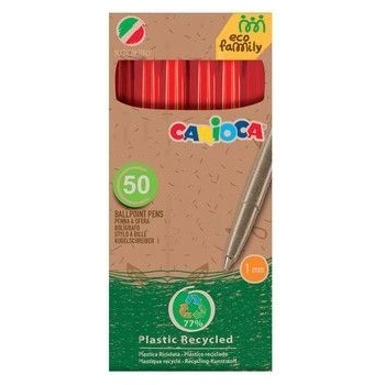 CARIOCA - Еко химикалка - Червена - 50 бр (4311003/50)
