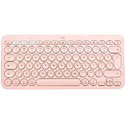 Logitech Bluetooth Multi-Device Keyboard K380 pre Mac, ružová – CZ + SK 920-010406_CZ