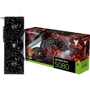 Gainward GeForce RTX 5080 Phoenix GS 16GB GDDR7 256bit (NE75080S19T2-GB2031X) Видео карти