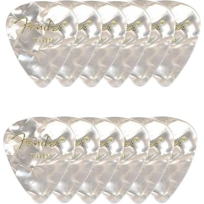 Fender Shape Premium 12 White Moto Перце за китара (1980351705)