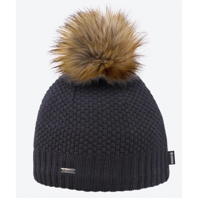 Kama pletená merino čepice A166 černá