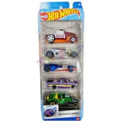 Mattel Hot Wheels Exposed Engines 5ks angličáky HLY79