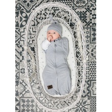 Sleepee zavinovačka Sleepee Second Step Swaddle s čapičkou Čierne bodky
