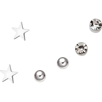 HARAHU Комплект обеци ca-38891 - Сребристо / Тип3 kp38891 (ca-38891)