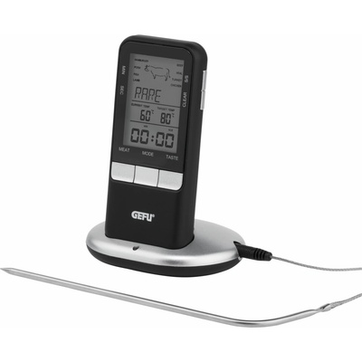 Gefu HÄNDI kuchynský digitálny teplomer so sondou / 0-250 °C / časovač / teplotný alarm (21850-G)