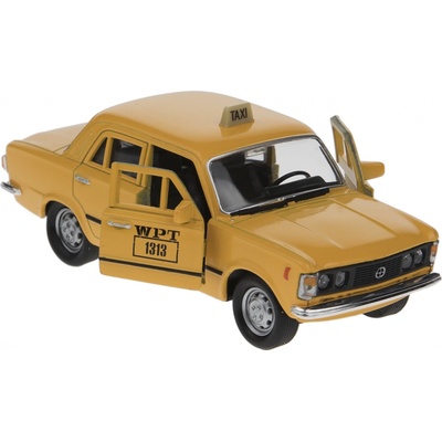 WELLY VELIKÁNSKY FIAT 125p 1313 TAXI PRL NOVÝ KOVOVÝ MODEL 1:34
