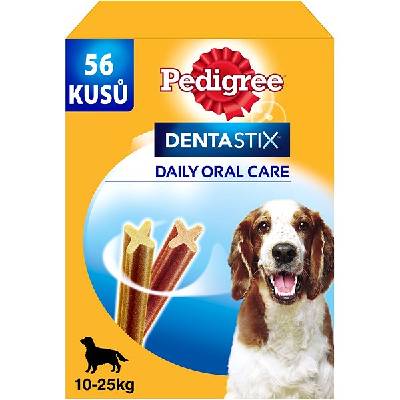 Pedigree Dentastix Daily Oral Care dentální pamlsky pro psy středních plemen 56 ks 1440 g