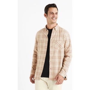 Celio Бежова карирана фланелена риза Celio Canewto Celio | Bezhov | МЪЖЕ | S