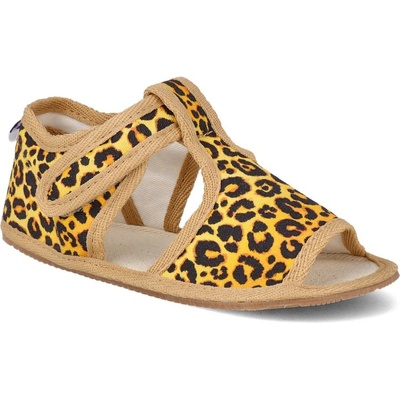 Milash Barefoot detské prezúvky Monica leopard