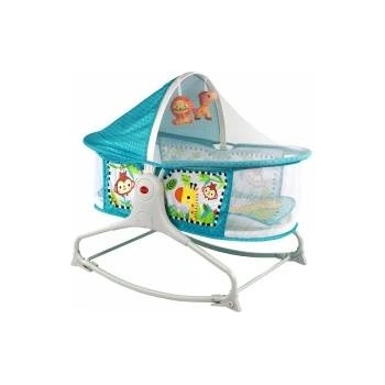 Leantoys Multifunctional Bed Rocker 2in1 Childrens Mat Sounds Vibrations Blue