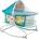 Leantoys Multifunctional Bed Rocker 2in1 Childrens Mat Sounds Vibrations Blue