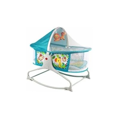 Leantoys Multifunctional Bed Rocker 2in1 Childrens Mat Sounds Vibrations Blue