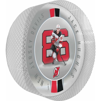 Mustang Puk New Jersey Devils NHL Crystal Breakout - Jack Hughes