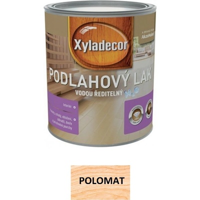 Xyladecor podlahový lak 0,75 l polomat – Zboží Mobilmania