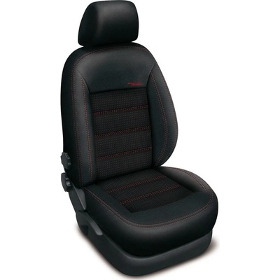 Autopotah Automega VOLKSWAGEN T6, 2 místa, 1+1, 2015-2022, AUTHENTIC DOBLO, žakar červený