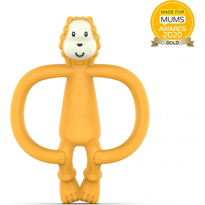 Matchstick Monkey zubní kartáček a 2v1 Animal Collection Lev