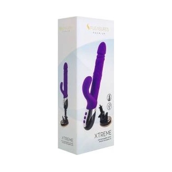 S Pleasures Двойно Стимулиращ Вибратор S Pleasures Черен Люляк