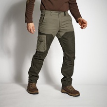 Nohavice Solognac poľovnícke Renfort 520 zelené khaki