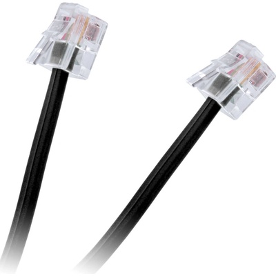 Cabletech TEL0033A-2 P4C - 6P4C černý