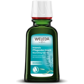 Weleda Интензивно подхранващо масло за коса с розмарин, 50 ml