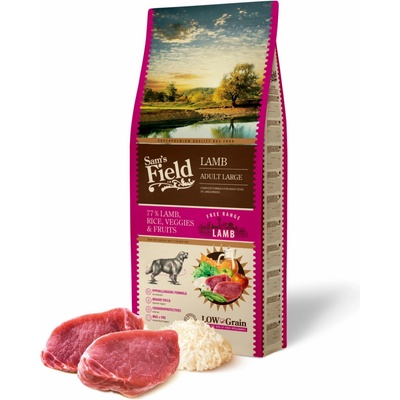 Sam's Field Low Grain Adult Large Lamb Free Range 13 kg