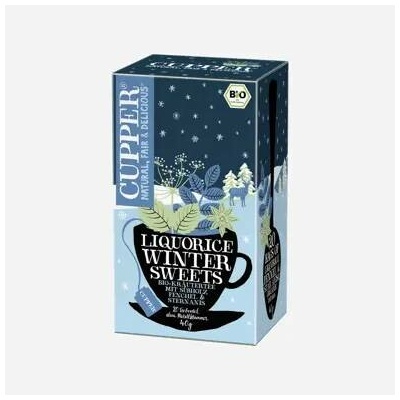 Cupper Liquorice Winter Sweets BIO 6 x 20 sáčků