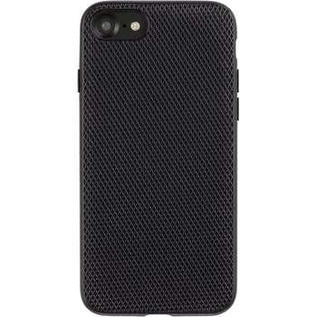 Tactical Blast Pit Cover - хибриден удароустойчив текстилен кейс за iPhone SE (2022), iPhone SE (2020), iPhone 8, iPhone 7 (черен)