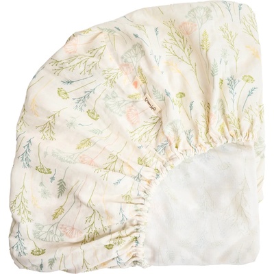 Cotton Hug Чаршаф с ластик Cotton Hug - Билки, 60 x 120 cm (CH068)