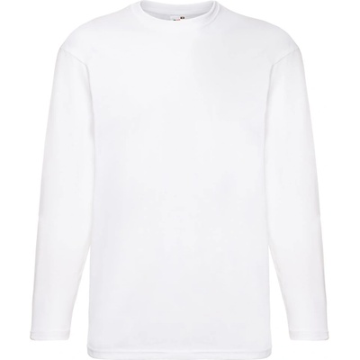 Fruit of the Loom Мъжка тениска с дълъг ръкав fruit of the loom valueweight t lsl / Бяла m (16103800102)