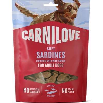 Carnilove Dog Soft Sardinky + Medvědí česnek 200 g