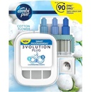 Ambi Pur 3 Volution Cotton Flower elektrický osvěžovač náplň 3 x 20 ml