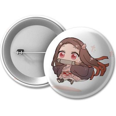 Demon Slayer placka Chibi Nezuko 50 mm