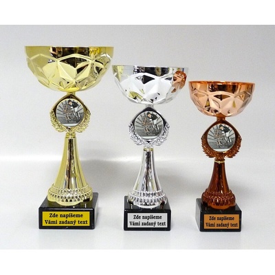 VIZINGR Parkur poháry 507-K069 Emblém již v ceně 507-K069/27 cm bronz