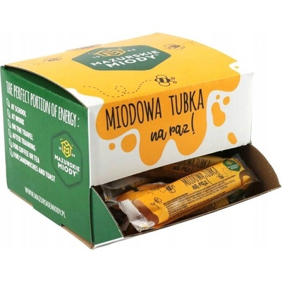 Mazurské Medy Květový med ,,Medová tubička'' 20g x 50 kusů