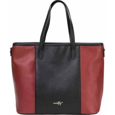 Meatfly kabelka Gisel Brown Red Hnědá 22 L
