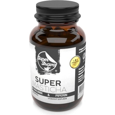 Superstrava Super Masticha Kurkumin & Piperin 80 kapsúl