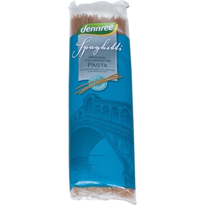 Dennree špagety špaldové celozrnné BIO 0,5 kg