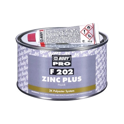 HB Body 202 Zinc Plus 1,8 kg stříbrná