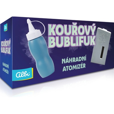 Kouřový bublifuk Náhradní bublinová směs a atomizér