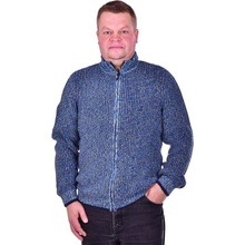 Ragman pánský svetr 5010095 077 Cardigan 077 blau