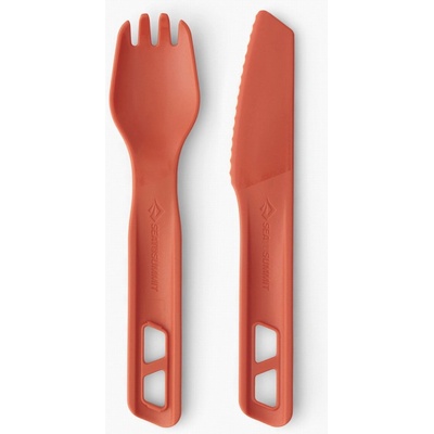 Sea to Summit Passage Cutlery Set 2 Piece Цвят: червен