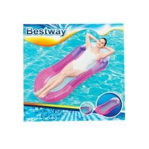 Bestway Надуваем дюшек Bestway, С възглавница, 160 х 84 см, Максимално натоварване 90 кг, Лилав, B0BXKW8NLH