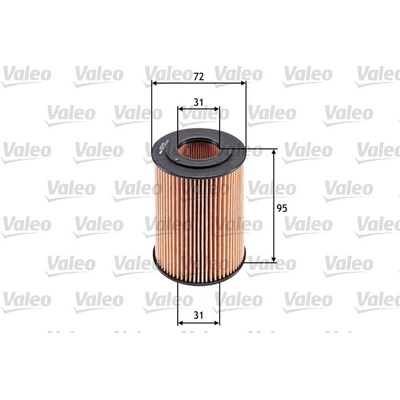 VALEO Olejový filter 586548
