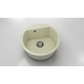 Image 1 of FAT Кръгла мивка Vanguard 223, Granicite, 211 Silver Stone, с включен сифон