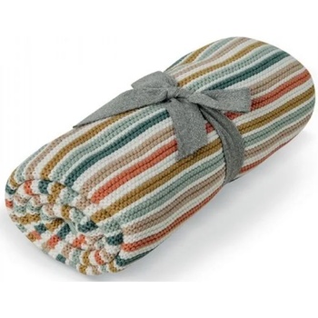 Image 1 of Mamas & Papas Плетено одеяло Mamas & Papas - Multi Stripe, 70 х 90 cm (7883CYB05)